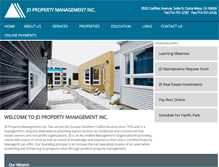 Tablet Screenshot of jdproperty.com
